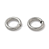 Tarnish Resistant 304 Stainless Steel Open Jump Rings X-STAS-Q186-02-4x0.7mm-3