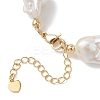 Natural Baroque Pearl Keshi Pearl Beaded Necklaces for Women NJEW-JN05870-5
