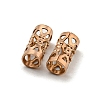Ion Plating(IP) Hollow 304 Stainless Steel Beads STAS-L273-01RG-2