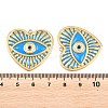 304 Stainless Steel Enamel Pendants STAS-G394-07G-02-3