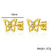 Simple Fashion Butterfly Stud Earrings GO8800-1