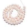 Baroque Natural Nucleated Pearl Keshi Pearl Beads Strands PEAR-S020-F12-01-3