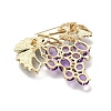 Resin Rhinestone Brooch LS-JEWB-K027-09G-3