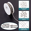 DIY Stainless Steel Satellite Chains Necklace Jewelry Kits DIY-TA0010-46-3