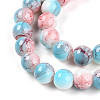 Baking Paint Glass Beads X1-DGLA-N003-8mm-C03-4