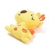 Deer Cotton & Non-Woven & Velvet Fabric Brooch LS-JEWB-A003-02-3