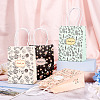 8Pcs 4 Styles Flower Paper Gift Tote Bags ABAG-TA0001-47-6