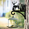 Iron Hanging Plant Hanger Bracket HJEW-WH0095-017-5