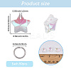50Pcs Electroplate Glass Charms GLAA-SP0001-89-2