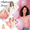 40Pcs Breast Cancer Awareness Pink Ribbon Enamel Pin JEWB-ME0001-22-5