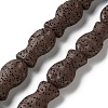 Fish Dyed Natural Lava Rock Beads Strands G-O126-01A-02-1