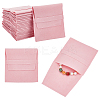 Velvet Jewelry Flap Pouches ABAG-WH0038-43G-1