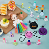 Birthday Hat Paper Cake Insert Card Decoration DIY-FH0010-01-4