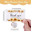 Thank You for Supporting My Small Business Theme Coated Paper Card DIY-SZ0003-48-2