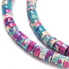 Baking Paint Synthetic Turquoise Beads Strands G-H060-02A-03-4