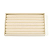 6-Slot Rectangle Velvet Wedding Ring Storage Display Trays AJEW-WH0471-129B-01-1