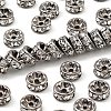 Brass Rhinestone Spacer Beads LS-X-RB-A014-Z8mm-01B-NF-1
