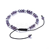 Adjustable Glass Braided Bead Bracelets BJEW-JB04421-4