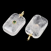 Natural Quartz Crystal Pendants G-F837-04A-2