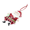 Christmas Santa Claus Handmade Polymer Clay Pendant Decorations LS-HJEW-P017-01A-2