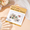 10Pcs 5 Colors Rack Plating Brass Micro Pave Clear Cubic Zirconia Connector Charms KK-BBC0018-18-5