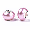 Imitation Pearl Style Resin European Beads RPDL-T003-001H-2