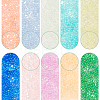 100G 10 Colors Luminous Bubble Beads MRMJ-SC0001-31-1