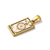 304 Stainless Steel Pendants STAS-C100-02E-G-2