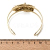 Stylish 304 Stainless Steel Cuff Bangles BJEW-K302-01D-G-5