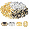 300Pcs 3 Colors Alloy Spacer Beads TIBEB-PA0001-10-1