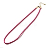 Nylon Milan Cord Necklace Making MAK-M028-01G-26-1
