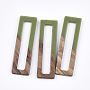 Resin & Walnut Wood Big Pendants LS-RESI-S358-97B-1