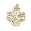 Brass Glass Pendants KK-R226-05G-01-1