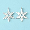 Christmas Snowflake Tibetan Style Alloy Pendants LS-LF0353Y-NFS-1