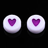 Opaque Acrylic Beads MACR-N008-57D-2