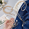 Wood Name Card Straps HJEW-FH00045-3
