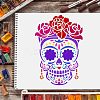 Large Plastic Reusable Drawing Painting Stencils Templates DIY-WH0202-089-6