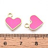 304 Stainless Steel Enamel Charms STAS-L022-483G-01-3