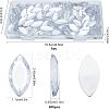 200Pcs Acrylic Rhinestone Cabochons OACR-FG0001-12-2