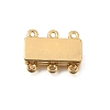 2-Strands Brass Magnetic Clasps KK-CBA9C94-01B-G-1