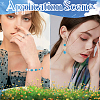 DIY Round Polymer Clay Rhinestone & Rhinestone Rondelle Spacer Beads Jewelry Making Findings Kits DIY-SC0027-50C-5