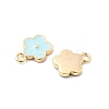 Brass Enamel Pendants KK-A277-02G-02-2