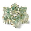 Natural Green Aventurine & Resin Candle Holder Molds DJEW-H012-02B-2