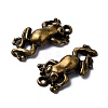 Tibetan Style Pendant Rhinestone Settings TIBE-R184-AB-FF-2