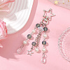 4Pcs Acrylic & ABS Plastic Pearl Jellyfish Pendant Decorations KEYC-SP0001-32A-5