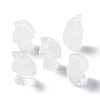 Natural Quartz Crystal Carved Healing Penguin Figurines G-B062-08F-1