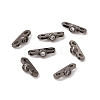 Rack Plating Brass Pave Clear Cubic Zirconia Connector Charms KK-G433-04B-3