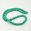 Natural Mashan Jade Round Beads Strands X-G-D263-4mm-XS15-2