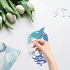 8Pcs 4 Styles Self Adhesive PVC Sticker DIY-WH0311-032-3