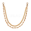 Zinc Alloy & Aluminium Barbed Wire Double Layer Pants Chains HJEW-PH02274-6